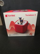 Tonies PAW Patrol Chase Toniebox 2 Starter Set Sunset Red New - Still Sealed 