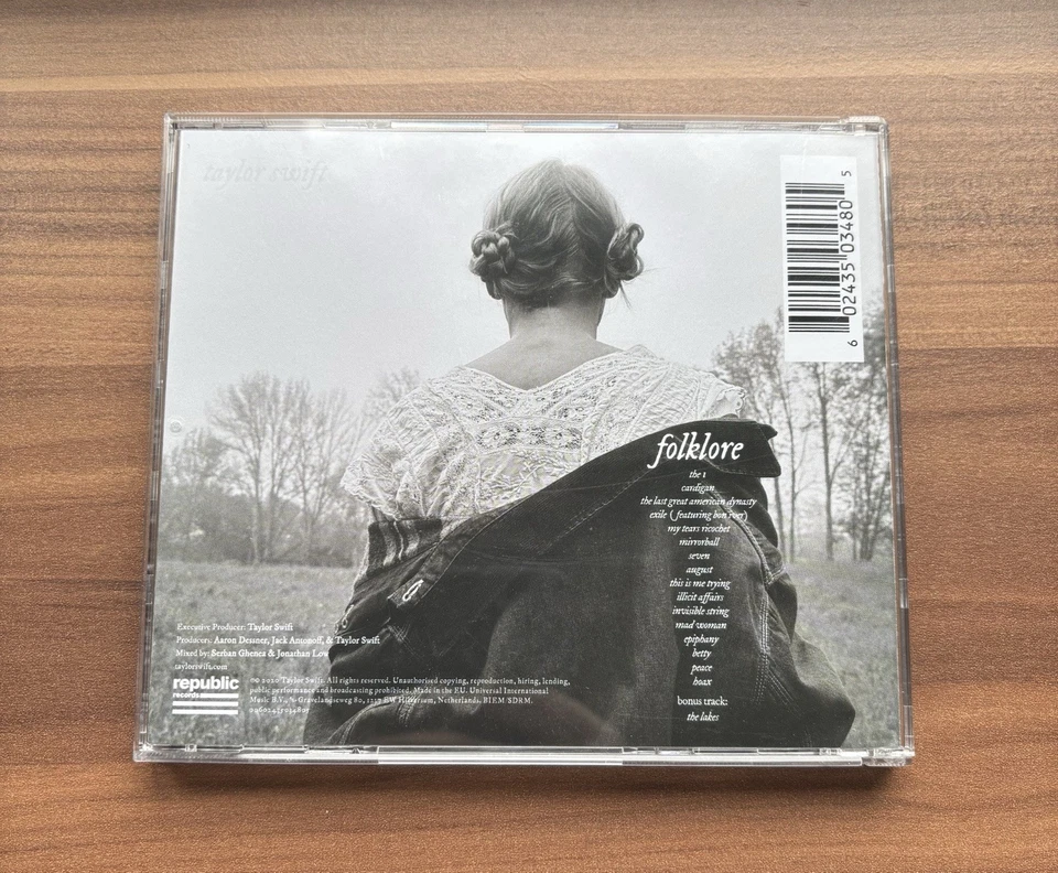 Taylor Swift - Folklore CD - Bild 2 von 3