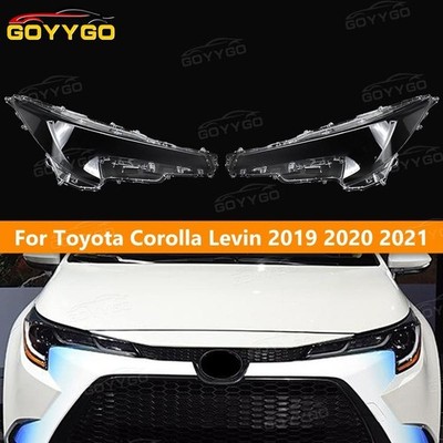 Auto Scheinwerfer Linsen Abdeckung Clear Shell für Toyota Corolla Levin 2019-21