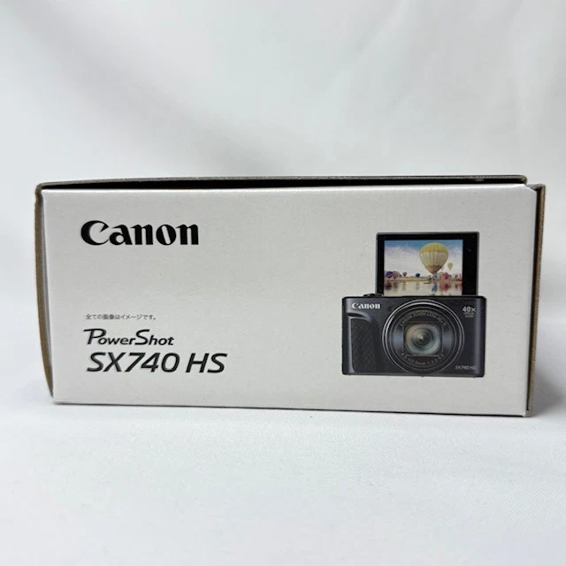 US Duty Paid Canon PowerShot SX740 HS Black 4K Point & Shoot Digital Camera - Image 4 of 4