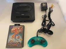 READ Sega Genesis Model II 1631A Console W/Co...