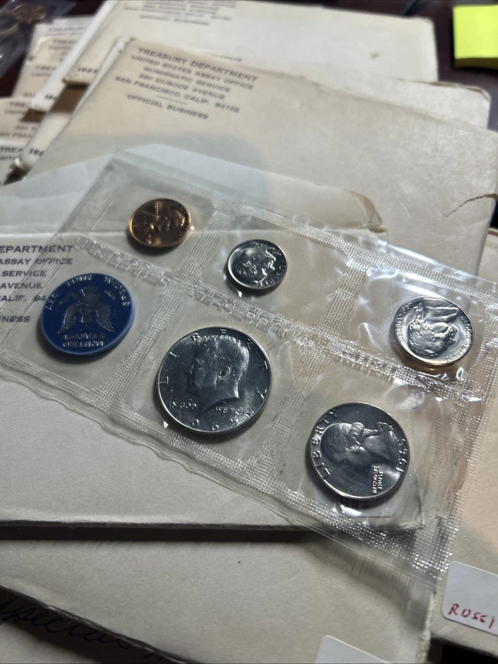 Lot of (20)1965 Special Mint Sets w/ 40% Silver Kennedy Half Dollar - Image 2 of 2