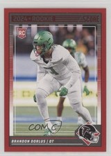 2024 Score Rookies Red Brandon Dorlus #346 1g2v