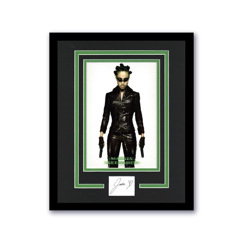 JADA PINKETT SMITH SIGNED AUTOGRAPH FRAMED 11x14 DISPLAY ACOA THE MATRIX PHOTO 