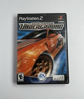 Need For Speed: Underground (Sony PlayStation 2, 2003) -Complete In Box & Tested