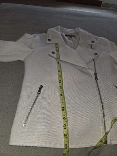 Ann Taylor - Knit Twill Moto JacketWomen's size XS (0-2)  - Picture 8 of 16