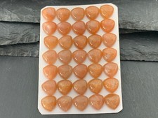 8mm Sunstone Trillion Cabochon Cut For Making Jewelry