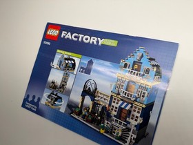 LEGO Factory 10190 Modular Buildings Market Street Instruction Manual ONLY RARE