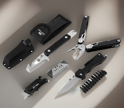 NIB Mossy Oak 4-Piece Multi Tool & Knives Set