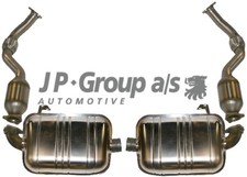 JP GROUP Sportschalldämpferanlage DANSK 1620602410 Edelstahl für PORSCHE BOXSTER