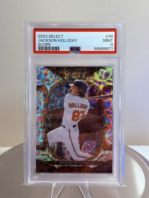 Panini Select 2023 Jackson Holliday Concourse #39 Scope Prizm RC Orioles