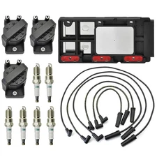 Ignition Coil Spark Plugs Wires Control Module For Buick Chevy Pontiac 3.8L DR39