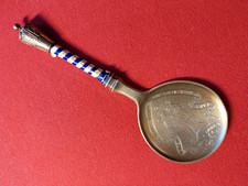 D&Auml;NISCHER TAUFL&Ouml;FFEL 830er SILBER P.HERTZ 1894 SIMON GROTH VERGOLDET ORG. ETUI