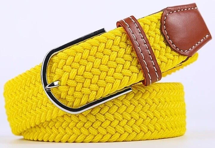 Yellow Elastic Belts for Women for sale | eBay display picture 1