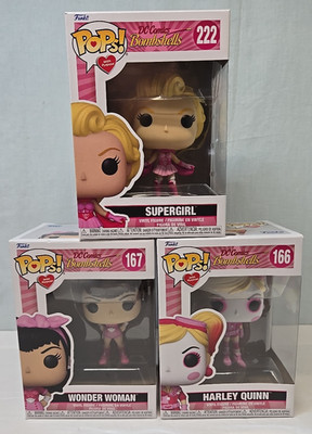 Funko DC Bombshells #222 Supergirl #166 Harley Quinn#167 Wonder Woman  Lot Of 3