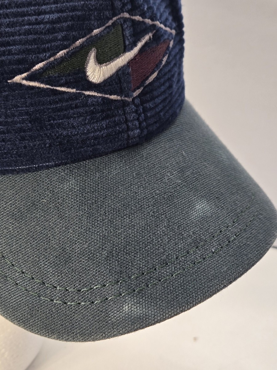 Nike 90s コーデュロイキャップ 90s ナイキ コーデュロイ 6パネル キャップ 帽子 フリーサイズ