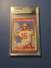 JOE Montana 1990 Score Hot Gun # 311 San Francisco 49ers (HOF) Golden 9 Mint 