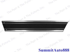 Chevy PU Pickup Truck Rear Lower Bed Molding Short Black Right CPMG6972-6R
