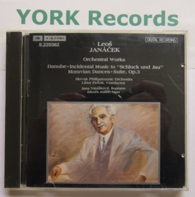 JANACEK - Orchestral Works PESEK Slovak Philharmonic Orchestra- Ex CD Marco Polo