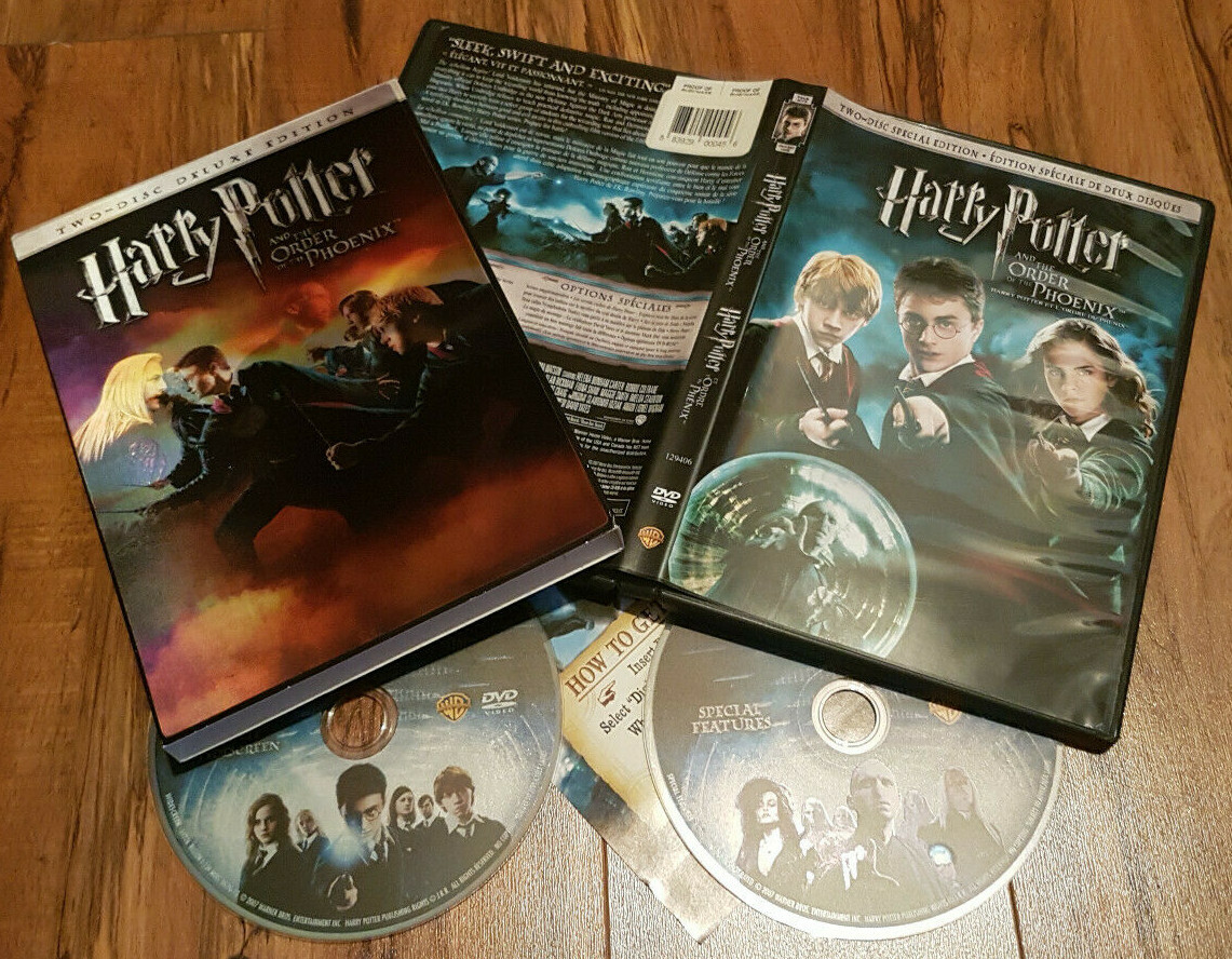3506 Harry Potter and the Order of the Phoenix DVD w/ Lenticular