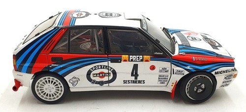 Kyosho 1/18 Scale Diecast DC13625H - Lancia Delta HF Intergrale Martini #4 RMC - Picture 4 of 5