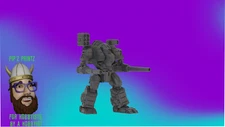WHM-6R War"Mallet" Alternate Mech Model For Battletech 6mm-10mm-15mm