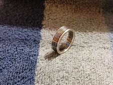 South Carolina Handcrafted 90 silver 2000 Washington Quarters coin ring size 7