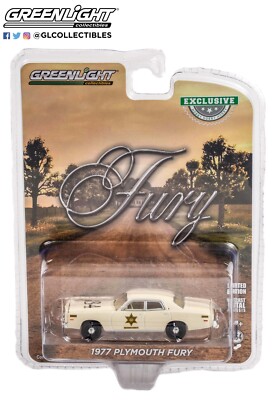 Greenlight - Plymouth Fury  Sheriff *Hazzard County* - 30316  - Hobby Exclusive