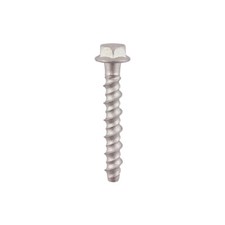 Image of Hex Head Concrete Screws M6 x 50mm Multi-Fix Bolt Hex Flange Head Pack Of 4