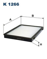 Filtron K 1266 Filter, Innenraumluft FüR Chevrolet Opel