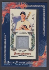 Tyler Colvin 2011 Topps Allen & Ginter Game Used Jersey Relic Card