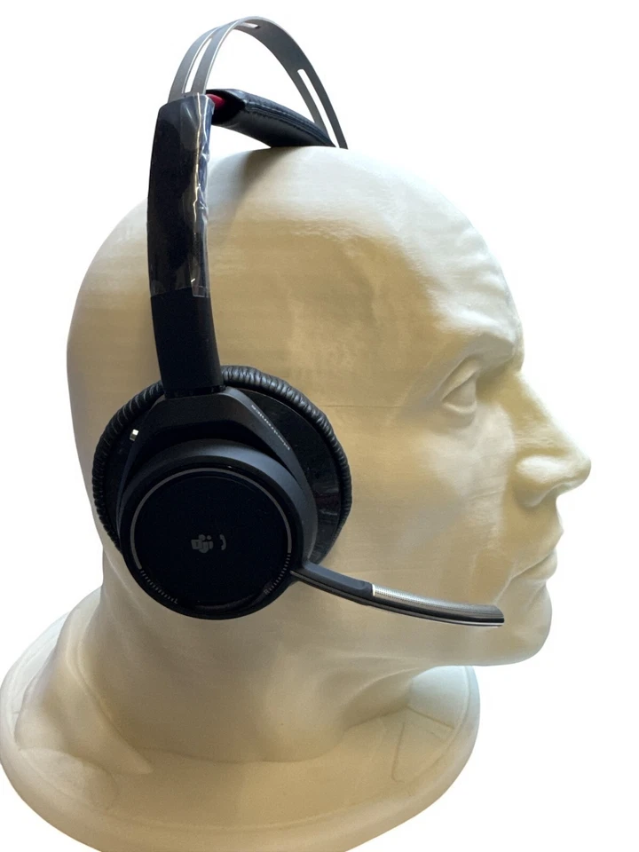 Plantronics Voyager Focus UC – Wireless Headset mit ANC + Ladestation – Zoom - Bild 4 von 4