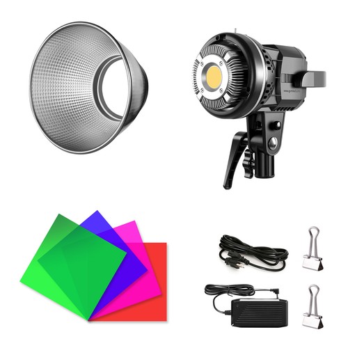 GVM P80S 80W Fresnel Light 5600K LED Video Light Bowens Mount for Stduio Video - Picture 7 of 7