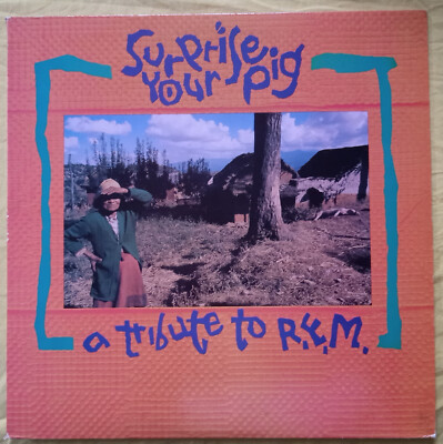  LP Various - Surprise Your Pig (A Tribute To R.E.M.) Heftklammer Schallplatten  SG001