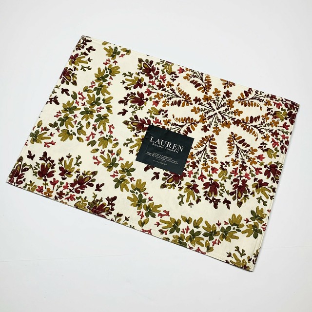 Ralph Lauren Home Fall Autumn Watercolor Medallion 100 Cotton