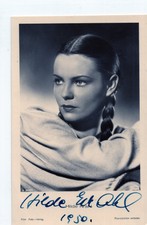 Hilde Krahl+ - original signierte schöne äl...