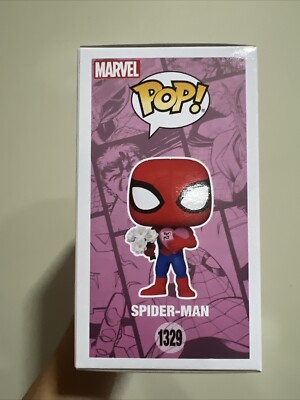 Funko Pop! Marvel - Spider-Man Flowers valentines -(Ex) #1329 W
