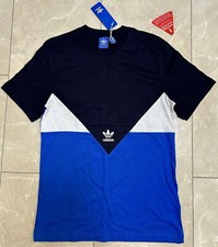 adidas Colorado SMALL Trefoil T Shirt Men’s Legend Ink/White/Blue Logo 