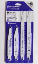 Avanti Pro 9 Piece Bimetal Reciprocating Saw Blade Set