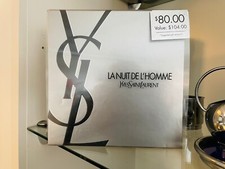 YSL LA NUIT DE L'HOMME VINTAGE 2012 FORMULATION 3.4 oz GIFT SET