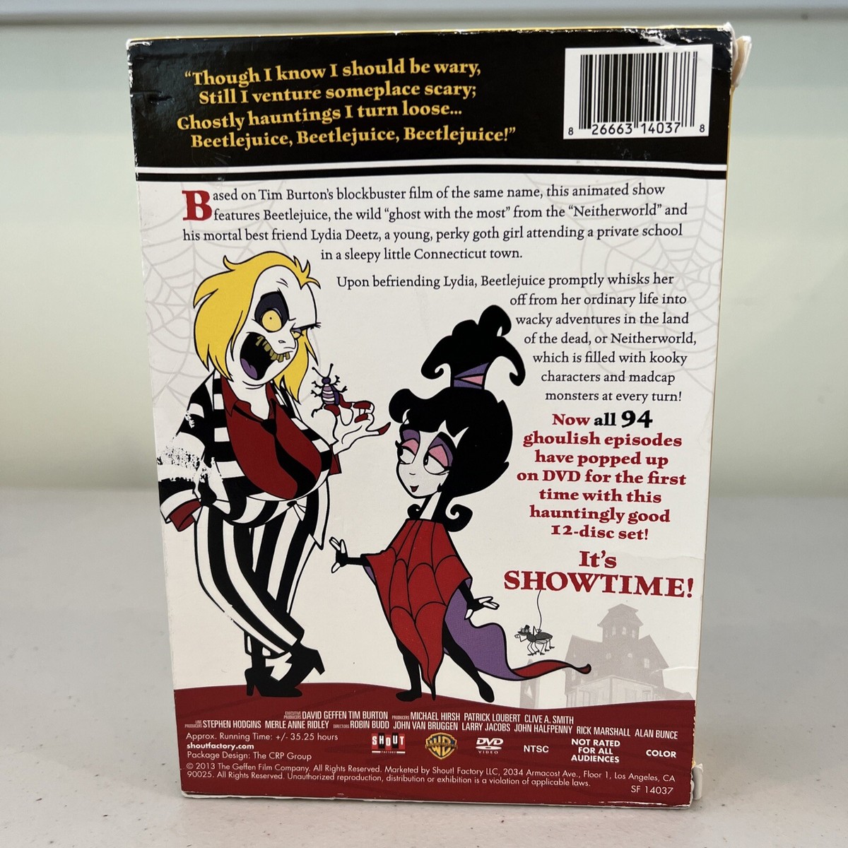 Beetlejuice: The Complete Series Seasons 1 2 3 4 (DVD, 2013, 12