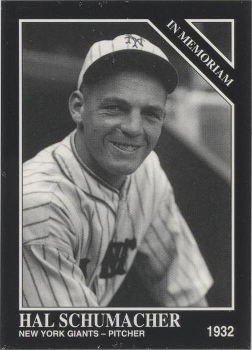 1994 The Sporting News Conlon Collection - Hal Schumacher #1127 - 1 of 1