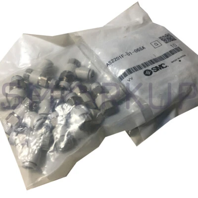 10 Pcs./Packet New SMC AS2201F-01-06SA Flow Controller