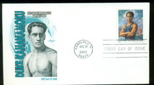 2002 First Day Cover - honoring Duke Kahanamokui - Artmaster