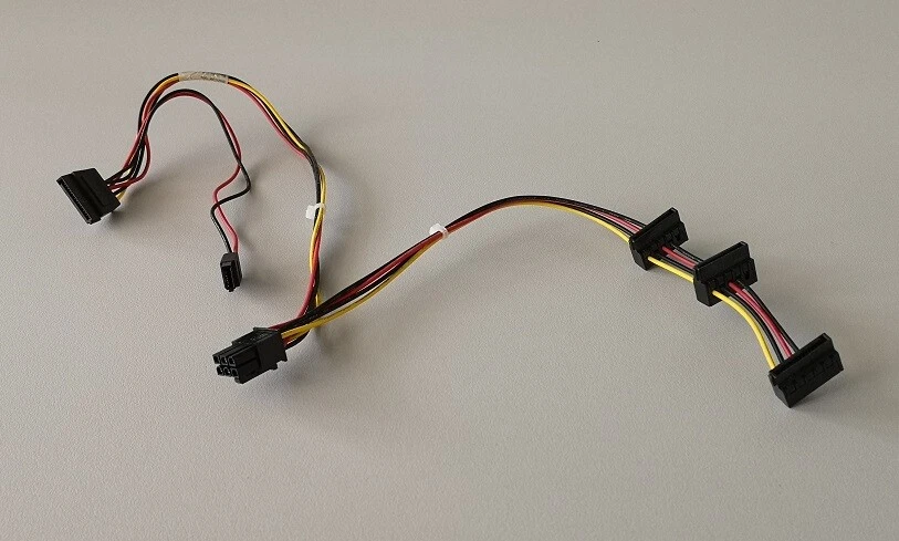 HP SATA Stromkabel Adapter 6 Pins auf 4x SATA + 1x Slim-Laufwerk 806609-001 - Bild 4 von 4