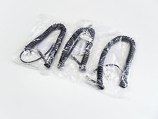 3 Stück Hörerkabel Hörerschnur schwarz passend für Agfeo ST 20, ST 25, ST 30 neu