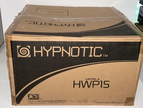 HYPNOTIC HWP15 SUBWOOFER 15" 3500W 4 OHM DVC BRAND NEW