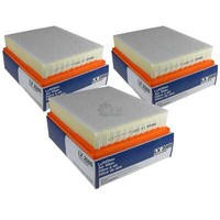 3X Mahle / Knecht LX 2085 Luftfilter Air Filter