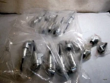 5pcs 105Degree Right Angle Adapter Flexible Shaft Extension Socket Hex 1/4"