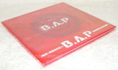 B.A.P Mini Album Vol. 1 No Mercy Taiwan CD +36P booklet +two